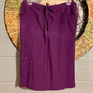 Purple Greys Anatomy Scrub Skirt Small